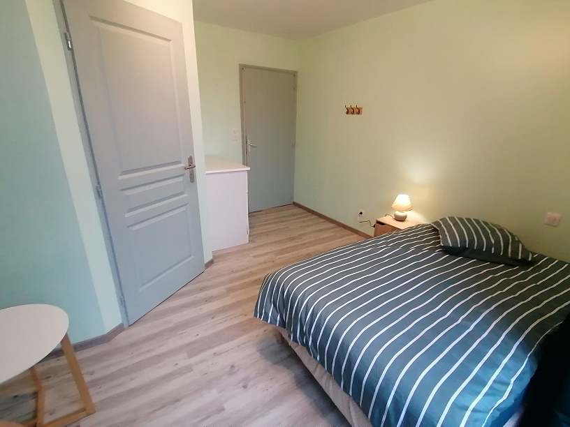 Chambre PMR du gîte La Charioterie