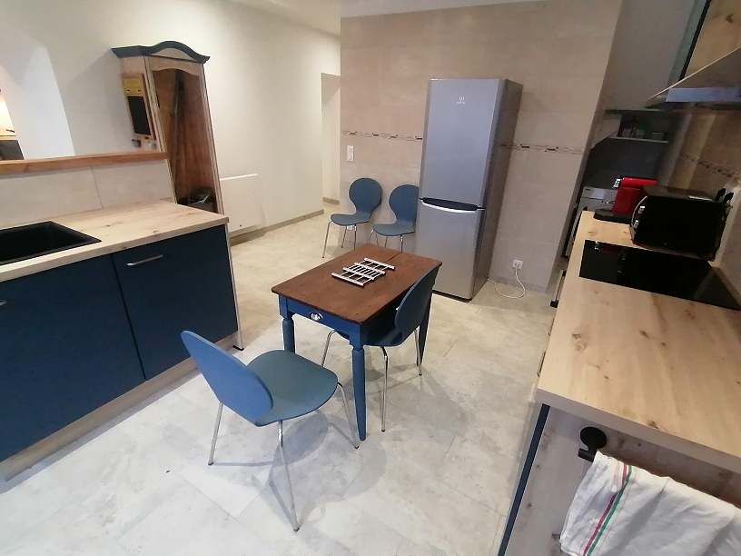 Cuisine du gîte du gîte La Charioterie