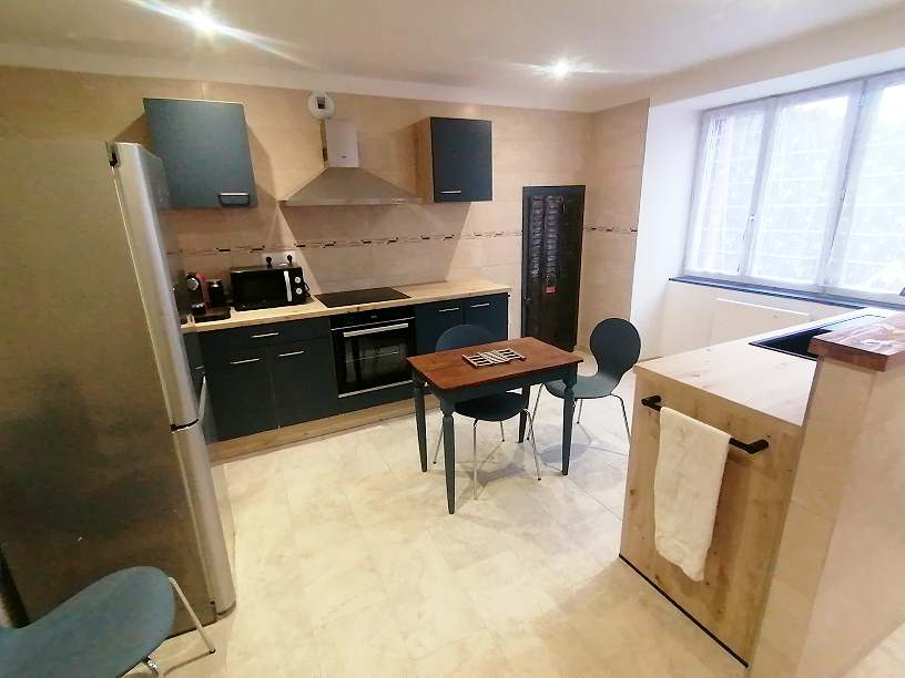 Cuisine du gîte du gîte La Charioterie