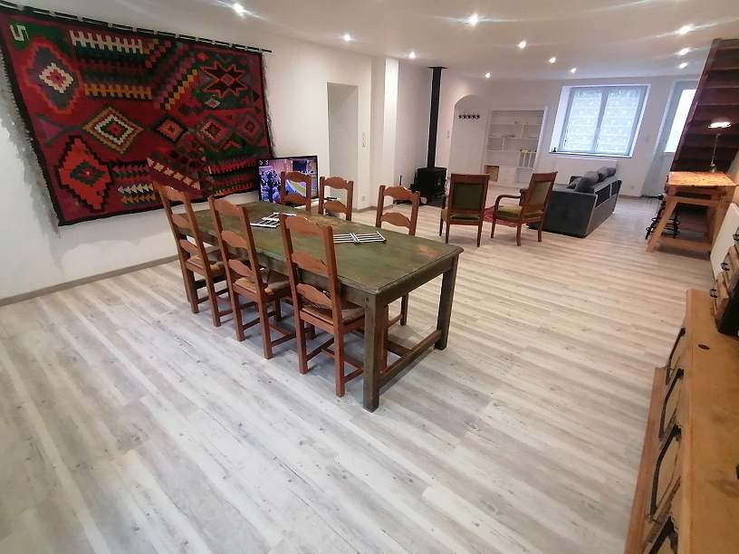 Salon du gîte La Charioterie